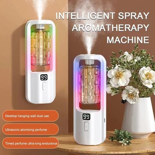 Smart Home Appliance Rechargeable Automatic Spray Diffuser Portable Air Humidifier for Hotel Car Automatic Aromatherapy Machine