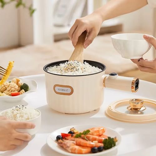 Multi Functional Household Dormitory Portable Small Electric Pot Steaming and Cooking Integrated Pot