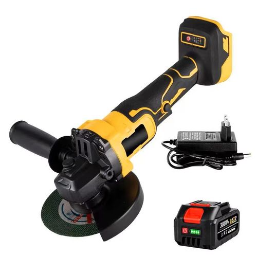 21V Lithium Battery Cordless Angle Grinder 125MM Brushless Powerful Angle Grinder Set