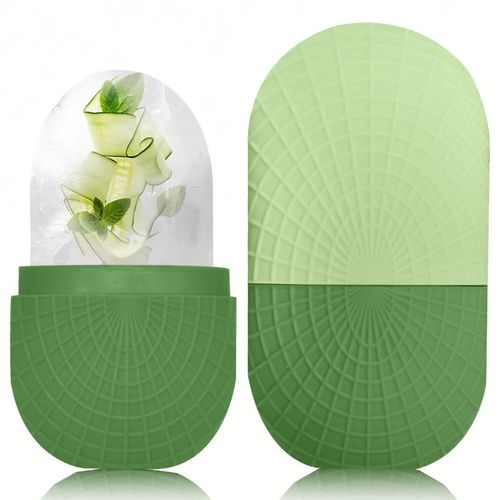 Eco-Friendly Silicone Cube Ice Roller Contour Face Massager for Skin Care and Eye Care Plastic Ice Cream Tools and Maker