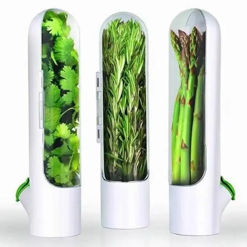 Keep-Fresh Cup Herb Storage Container Herb Storage Box Herb Storage Container