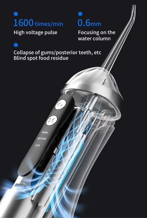 Portable Mini Cordless Electric Ipx6 Waterproof Teeth Oral Irrigator Usb Dental Pick Water Tank Flosser