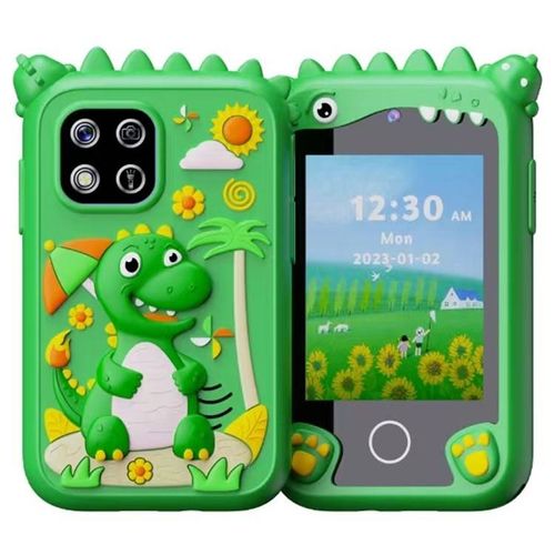 2.8 Inch Cartoon Animal Kids Vlogging Camera Dual Lens Touch Screen Mini Animal Camera for Kid