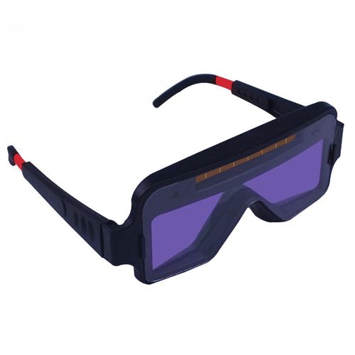 Adjustable 6x15cm True Color Auto-Darkening Welding Goggles Lightweight DIN9-13 for Solar & Li-ion 6x15cm