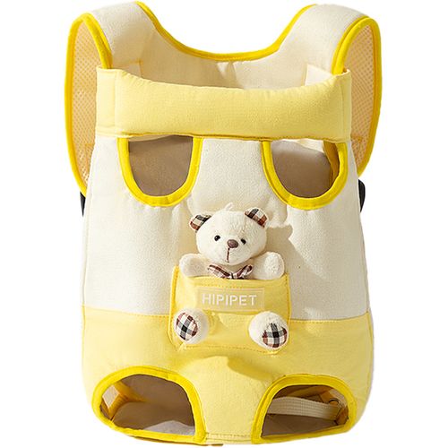 Best Selling Luxury Pet Backpack Thickened Nylon Chest Warm Dog & Cat Bag with Zipper Closure for Outings