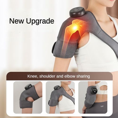 Skin Friendly Far Red Light Therapy Tight Kneading Hidden Knee Pain Relief Joint Pain Relax Knee Massager With Hot Compress