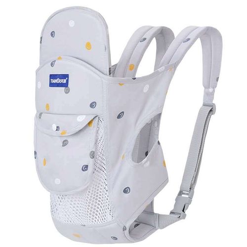 Multi-functional Baby Carrier Comfortable Polyester Front or Back Carry  with Head Support