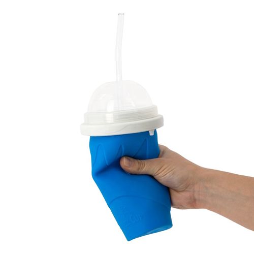 Quick-Frozen Smoothies Cup Frozen Magic Cup Food Grade Silicone DIY Ice Cream Maker Slushy Maker TIK TOK Pinch Cup