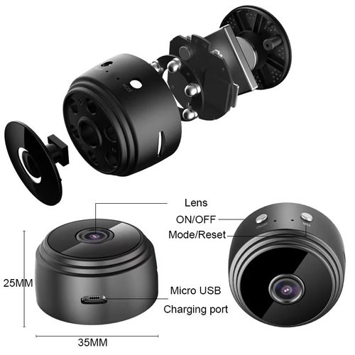 Mini Outdoor 1080P Ip HD Version Micro Wireless Camera Motion Detection Security Video Camera Wifi Remote View