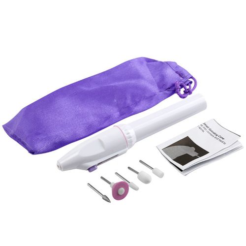 5in1 Mini Nail Art Drill Machine Electric Nail Drills Pen Handpiece Bits Manicure Pedicure Gel Polish File Buffer Nail Art Tools