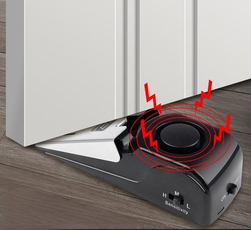 120dB Door Anti Theft Security Door Stop Wireless Household Door Stop Alarm System
