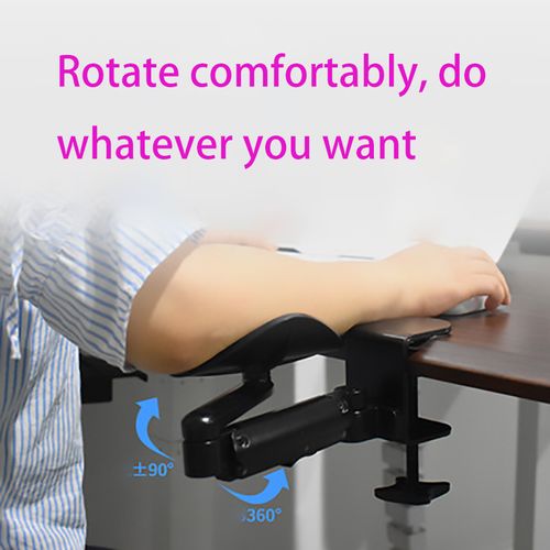 Adjustable 128*110mm semicircular arm bracket elbow support designed specifically for office workers