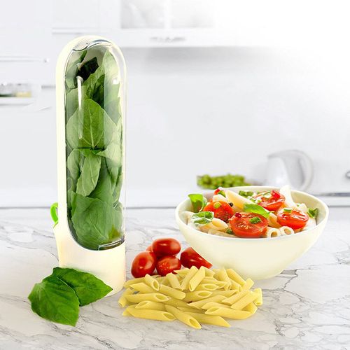 Keep-Fresh Cup Herb Storage Container Herb Storage Box Herb Storage Container