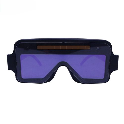 Adjustable 6x15cm True Color Auto-Darkening Welding Goggles Lightweight DIN9-13 for Solar & Li-ion 6x15cm