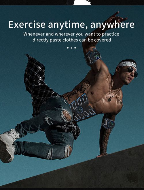 EMS fitness massage belt, rechargeable massager, Christmas gift, muscle massager, multifunctional body massage, high-end manufacturing
