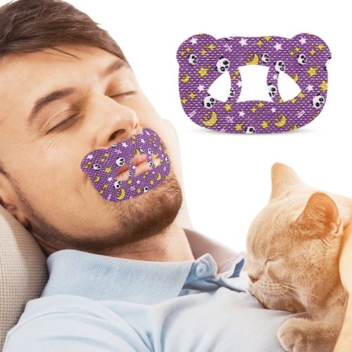 Mouth tape promotes nasal breathing, sleep mouth strips, non-woven fabric, suitable for children and adults.