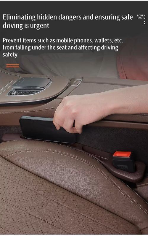 Popular Style Car Seat Gap Plug Storage Box Leak-Proof Filling Strip for Car Interior Decoration Interior Kits