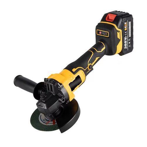 21V Lithium Battery Cordless Angle Grinder 125MM Brushless Powerful Angle Grinder Set