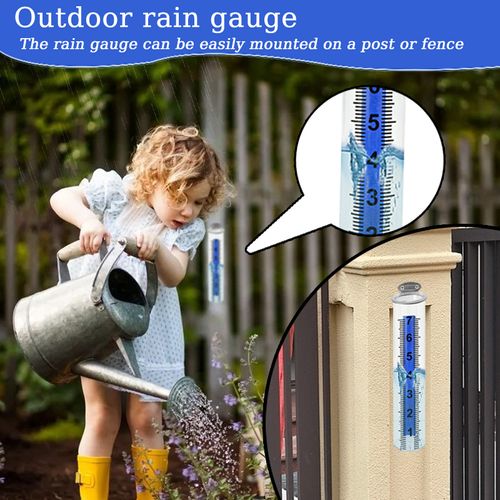 Outdoor Rain Gauge : An outdoor tool for measuring rainfall