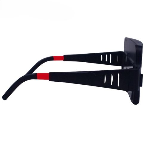Adjustable 6x15cm True Color Auto-Darkening Welding Goggles Lightweight DIN9-13 for Solar & Li-ion 6x15cm
