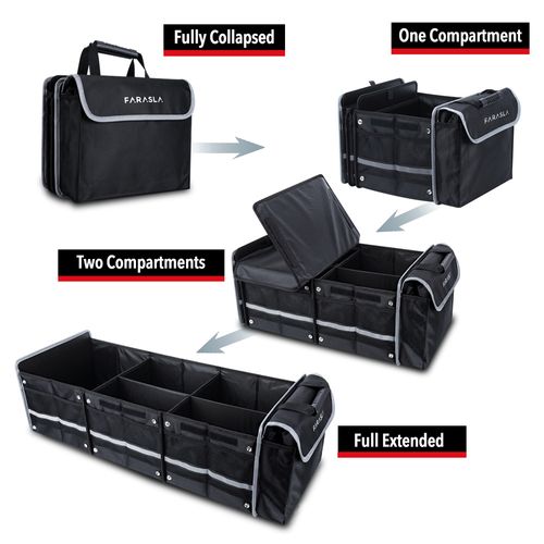 car trunk storage box