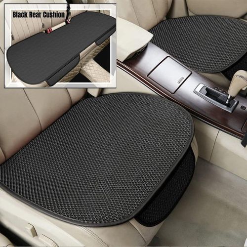Four Seasons Universal Car Seat Cover Set Breathable Ice Silk Anti-Slip Made of Durable Polyester Car Interior Accessory