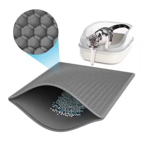 Pets Love Comfortable EVA Lightweight Easy Storage Cleaning Cat Litter Waste Storage Litter Mat