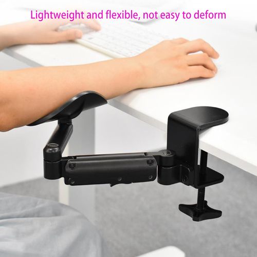 Adjustable 128*110mm semicircular arm bracket elbow support designed specifically for office workers