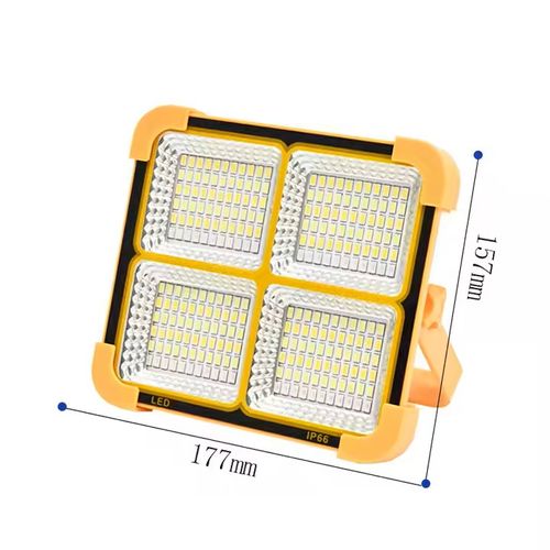 Solar outdoor flood light portable LED strong light wireless camp light