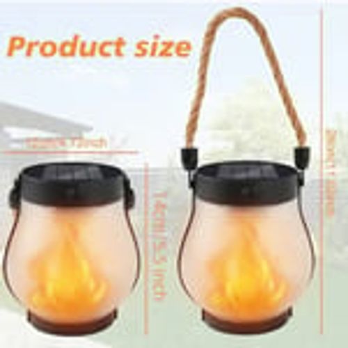 🔥Dancing flame Solar Lantern Outdoor Lights🔥