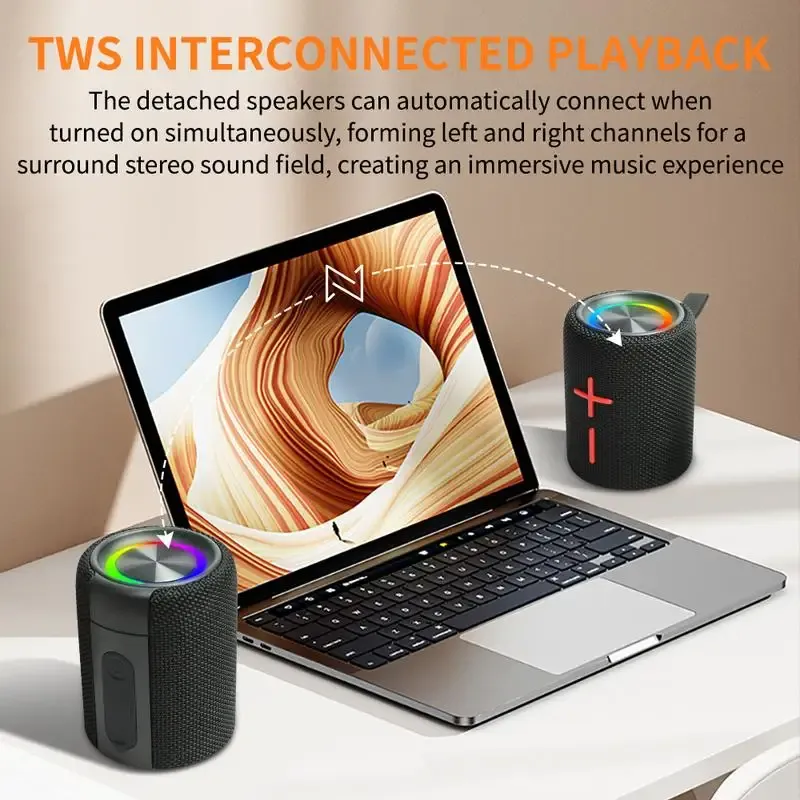 BoomSync - Magnetic 2-in-1 Bluetooth Speaker