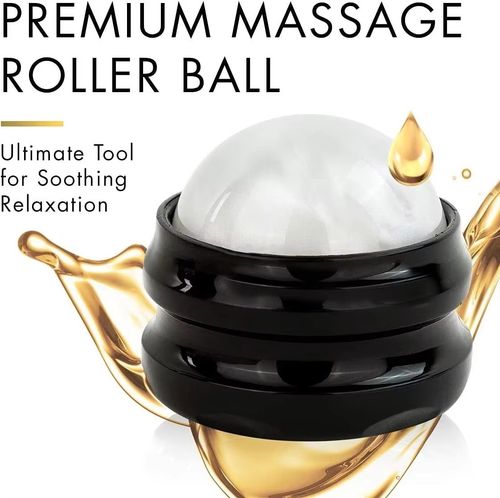 Portable Resin Massage Ball for Foot, Neck, and Back Pain Relief Facial Face Skin Beauty Tool