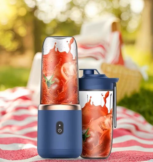 Multifunctional Rechargeable Juicer Small Glass Ceramic Cup Portable for Student Home Outdoor Use for Juices Water Bottles