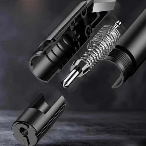Auto Black Emergency Escape Hammer With Window Breaker Rescue Stick for Cars Car Safety