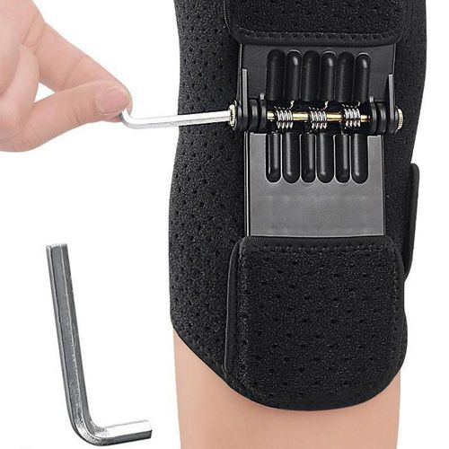 Adjustable Knee Joint Support Booster Rebound Spring Force Power Knee Brace Patella Booster
