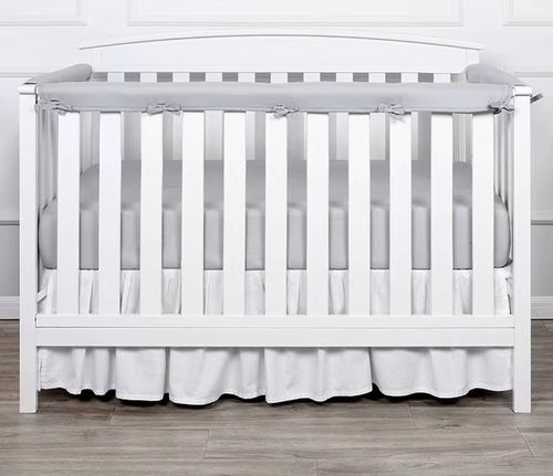Baby Fence Bumper Bed Crib Guard Rail Soft Surround Anti-Collision Safety Cover