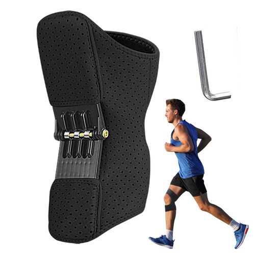 Adjustable Knee Joint Support Booster Rebound Spring Force Power Knee Brace Patella Booster