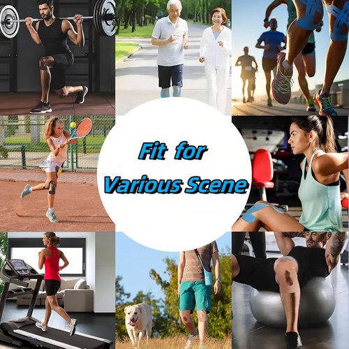Best Selling Athletes Prefer Sports Bandages Kinesiology Tape for Muscle Patches, Suitable for Running Enthusiasts