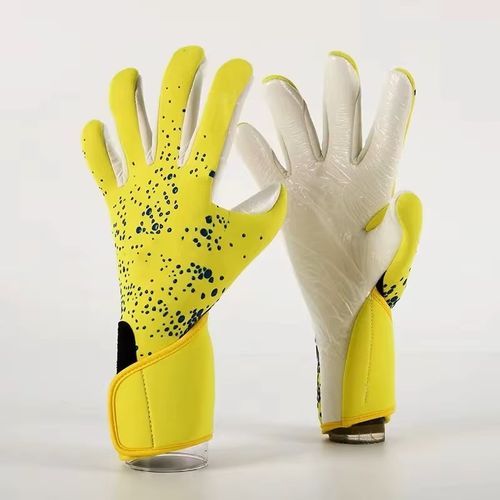 High Quality Leather Football Goalkeeper Gloves for Adult Thickened Training Match Gloves
