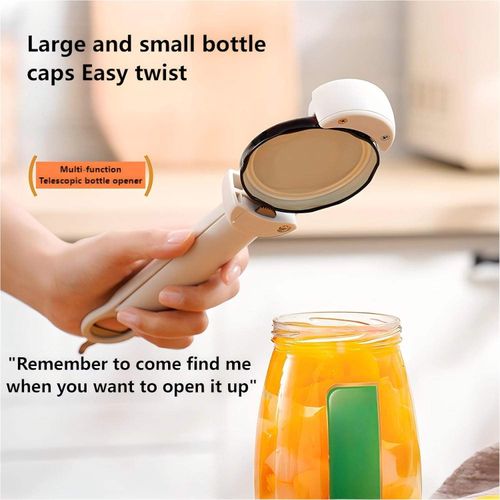 Multi-Function Retractable Jar Can Winebeer Opener