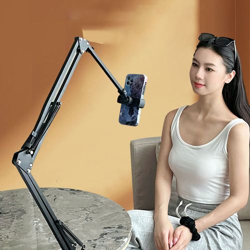 Strong Arm Tablet PC Stand 360 Rotating Supports 4-13 Inch Screens Newest Indoor Home Tablet Holder Bed Desktop Use