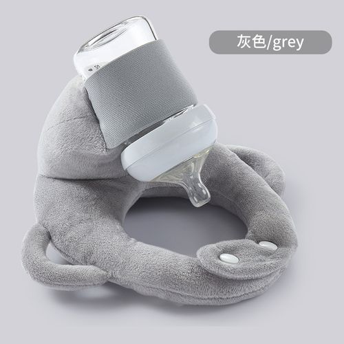 Lazy Feeding Aid, Breastfeeding newborn Baby Bottle Holder Stand for Lying-in-bed Feeding, Multifunctional Baby Pillow.