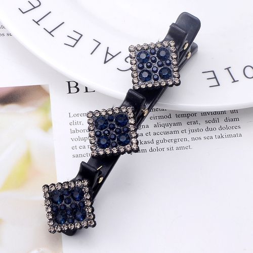 Hot Sale Women Rhinestone Multi Colors Hairpins Side Clip Girls Head Clips Barrette Hair Accessories