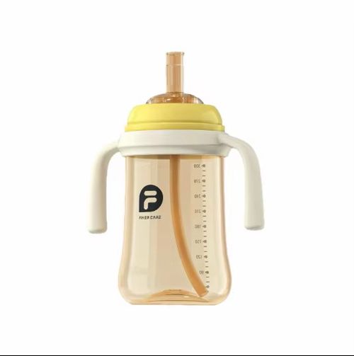 Children's PPSU Baby Bottle Neonatal Anti-Choking Anti-Flatulence Features  Silicon Straight Drinking Tube Big Bottle
