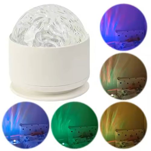 Stand Lamp for Bedroom Projector Decoration Water Ripple Table Lamp Small Led Galaxy Lights