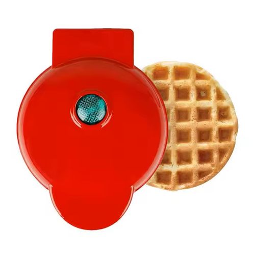 Multi-function Portable Personalized Cute Waffle Maker Round Non-stick Electric Mini Waffle Maker
