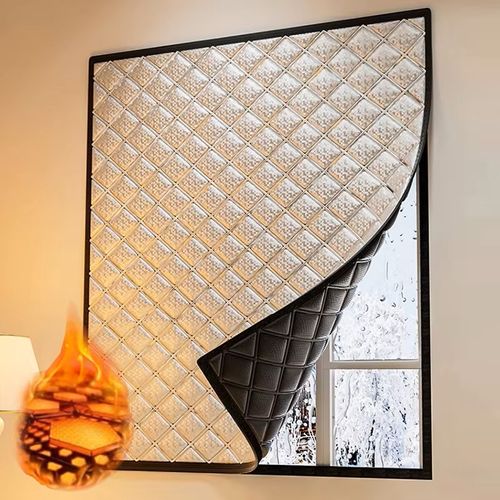 Modern Double Thickened Warm Curtains Horizontal Pattern Sound Sun Shading Cold Heat Insulation