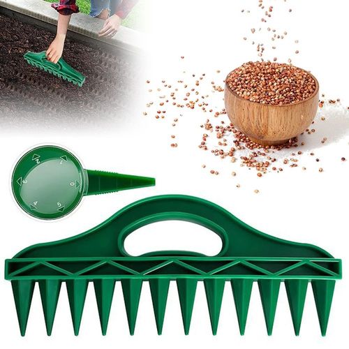 Handheld Gardening Seed Spacing Tools for Efficient Seeding Holes