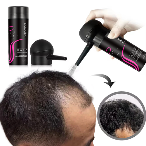 Professional Refill Keratin Cotton Treat Anti Hair Loss Building Fibers Hold Spray Fiber for Men's Hair Care