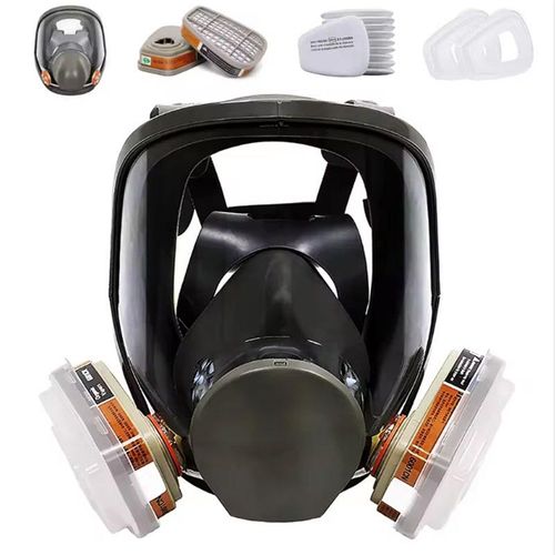Emergency Mask - Full-Face Protection for sudden situations such as fires and emergency collapses, protecting the respiratory system from damage